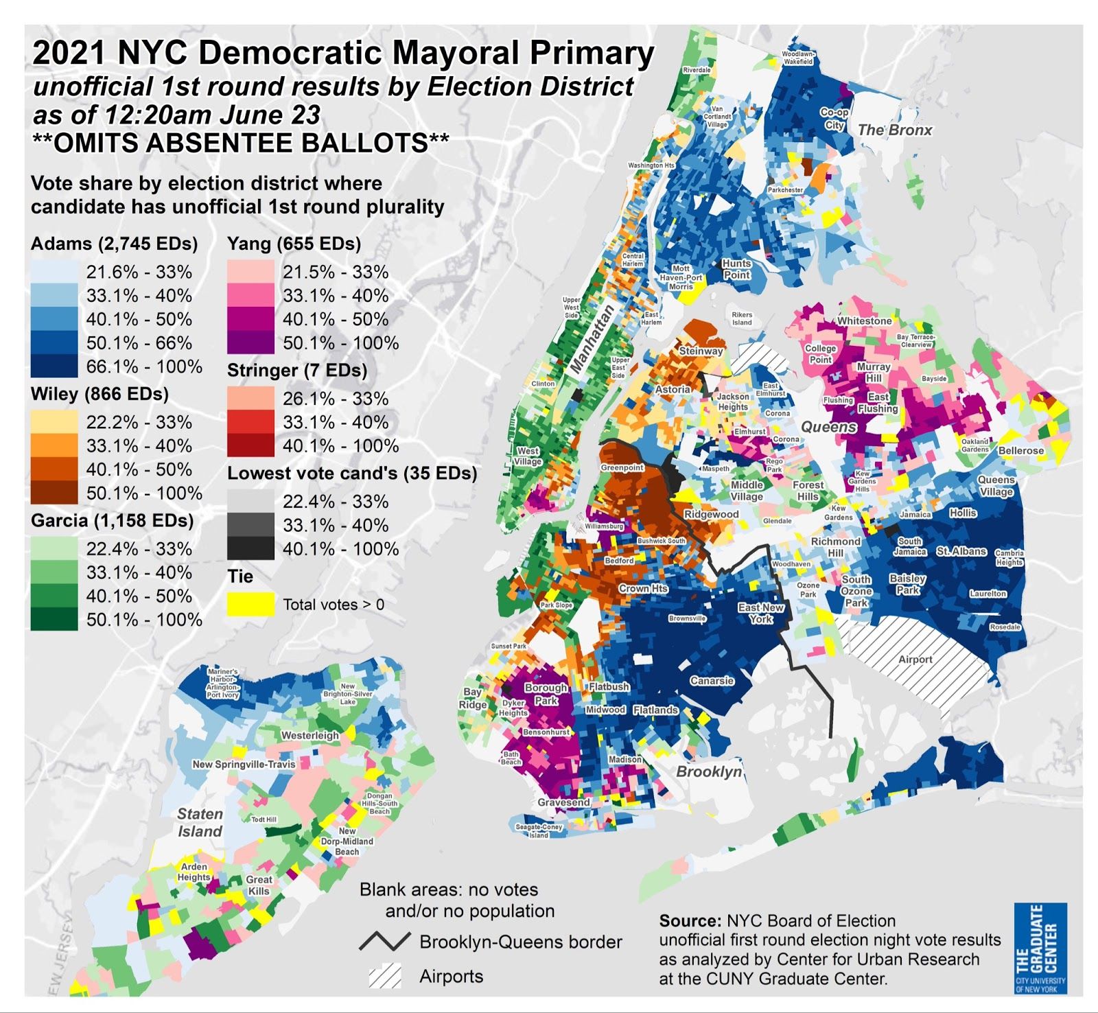 The Next Mayor Will Be From Brooklyn, And Other Takeaways From Tuesday