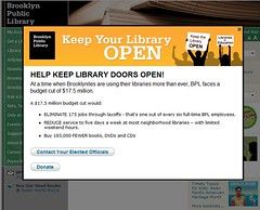 Brooklyn Public Library petition