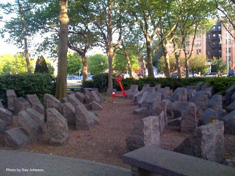 holocaust memorial stone markers