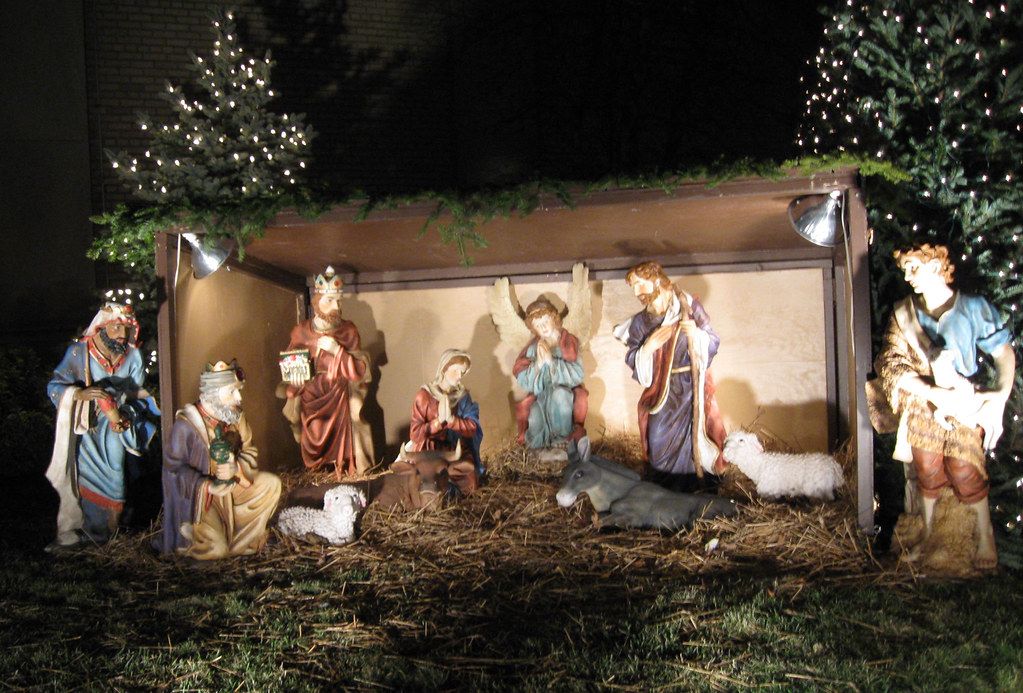 St. Marks Nativity Scene From 2008 (Courtesy of Puzzler4879 via Flickr)