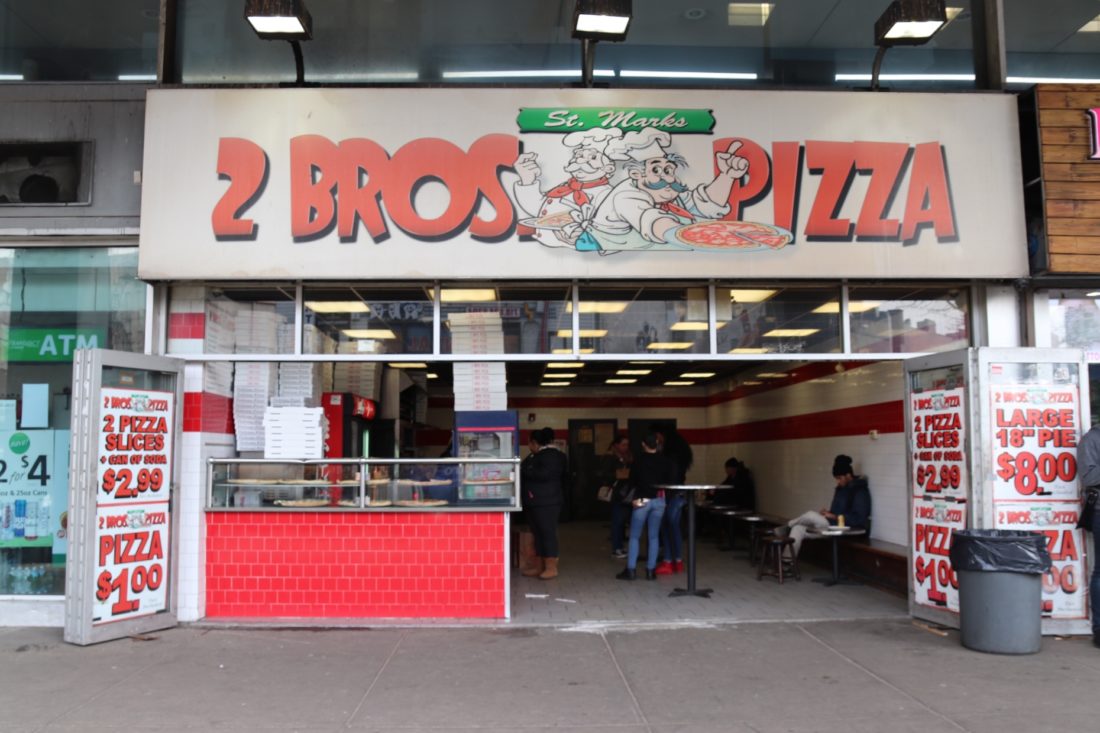 The Cheap Bite: A Slice At 2 Bros.