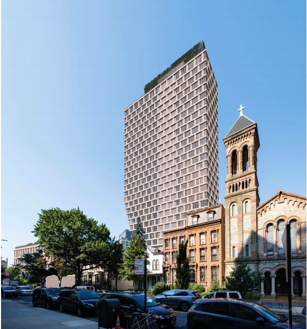 29-Story Residential Tower Planned for 550 Clinton Avenue