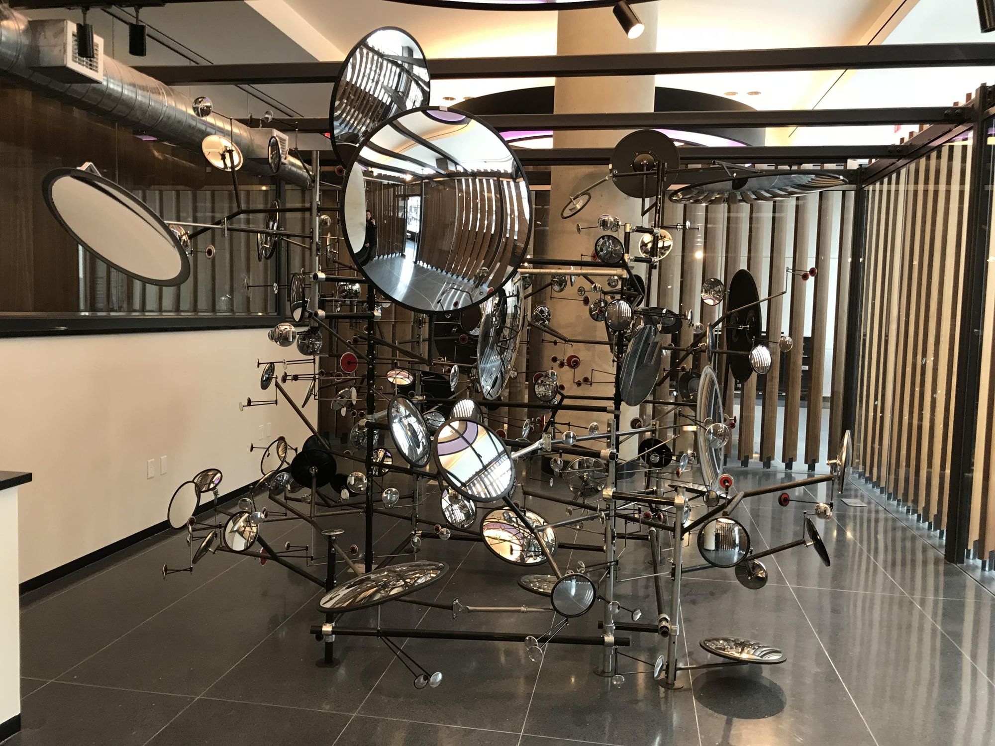 Brooklyn-Based Artist’s ‘Watching Machine’ Sculpture On View At 33 Bond