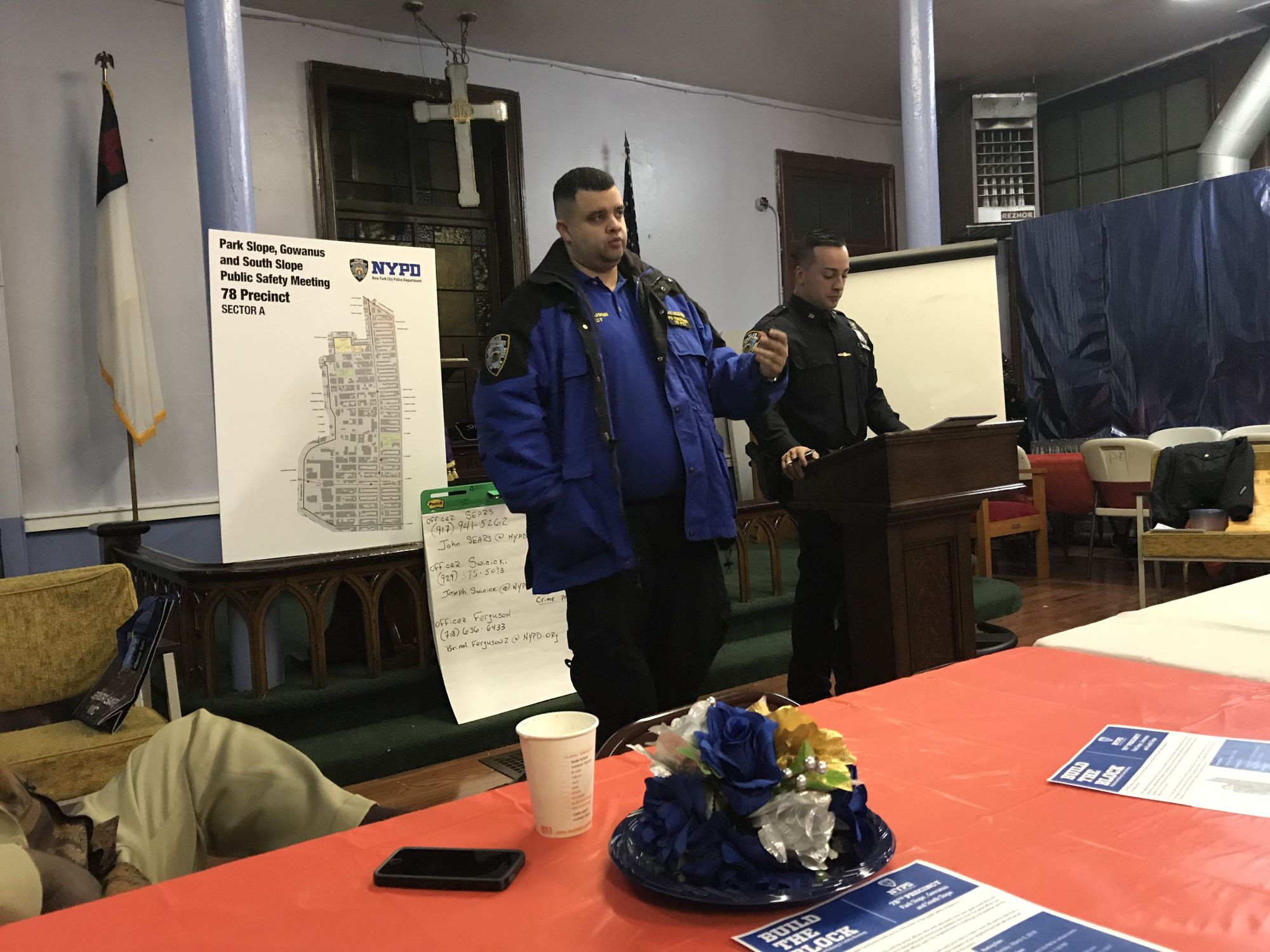 Build The Block: 78th Precinct Holds Neighborhood Policing Meeting For Sector A