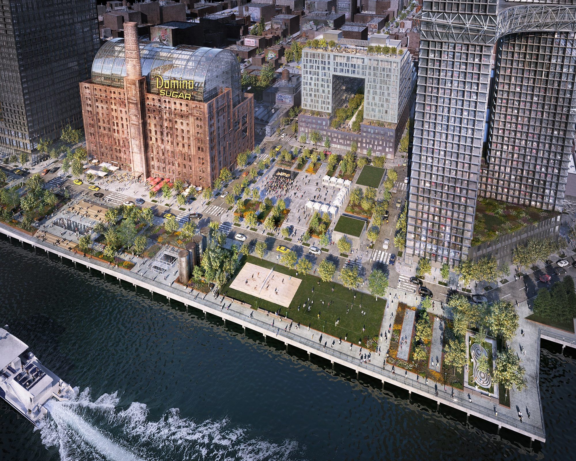 Take A Look At Williamsburg’s New Waterfront Park, Opening This June
