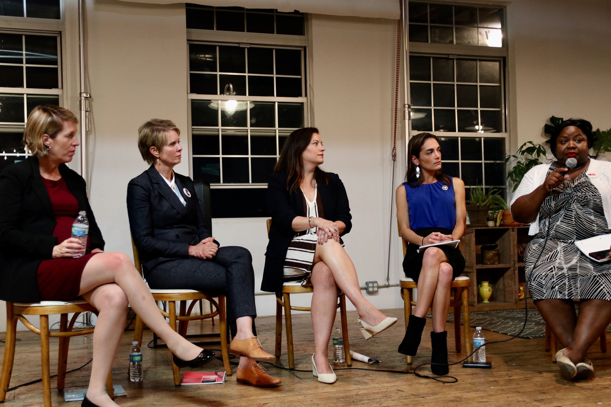 Cynthia Nixon, Julia Salazar, Zephyr Teachout & Jasi Robinson Talk Smashing The Status Quo