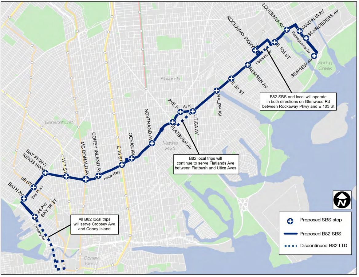 b6 bus route