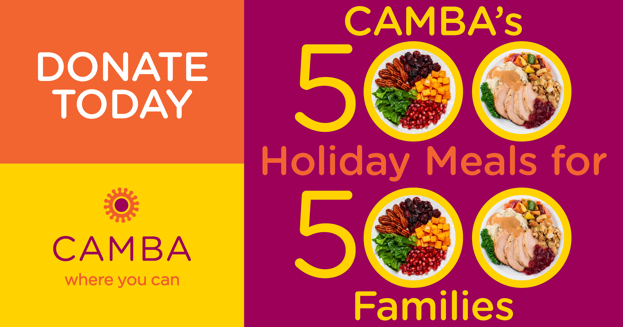 Help Us Provide 500 Meals For 500 Families This Thanksgiving!