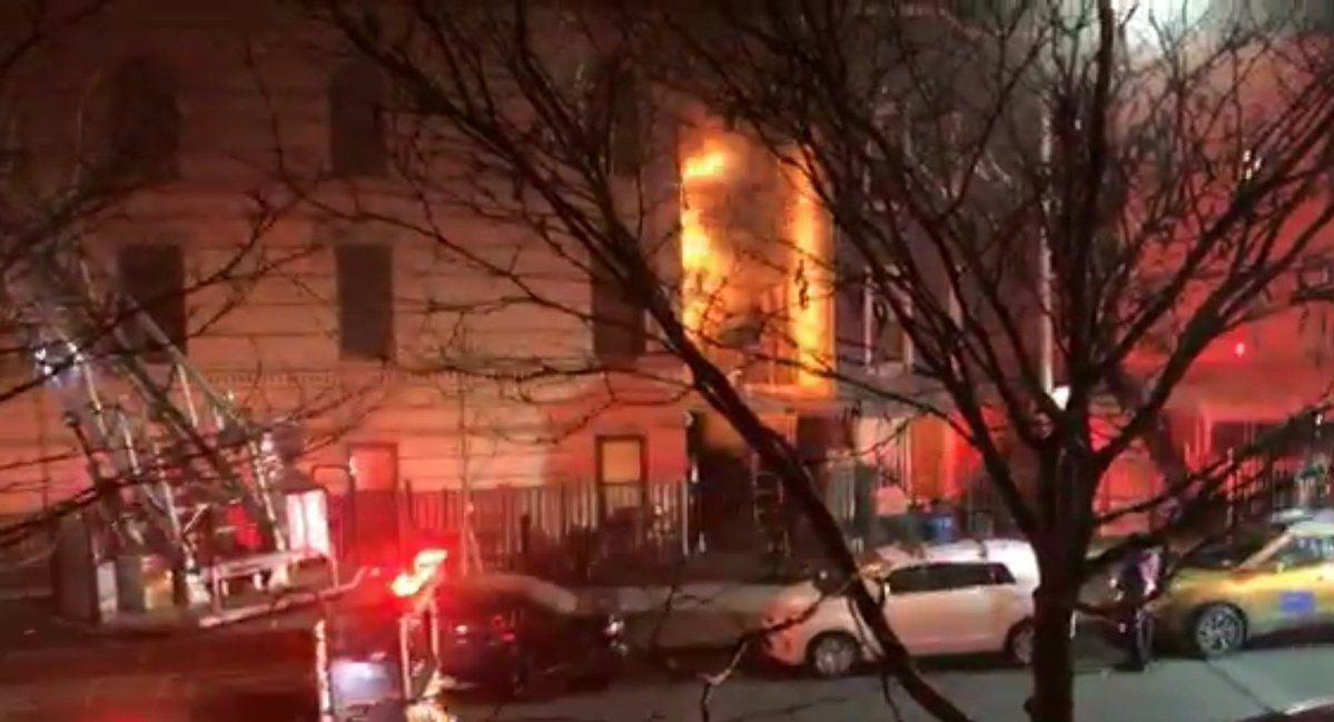 Two Girls Killed in Fire While Visiting Their Grandfather in Bushwick