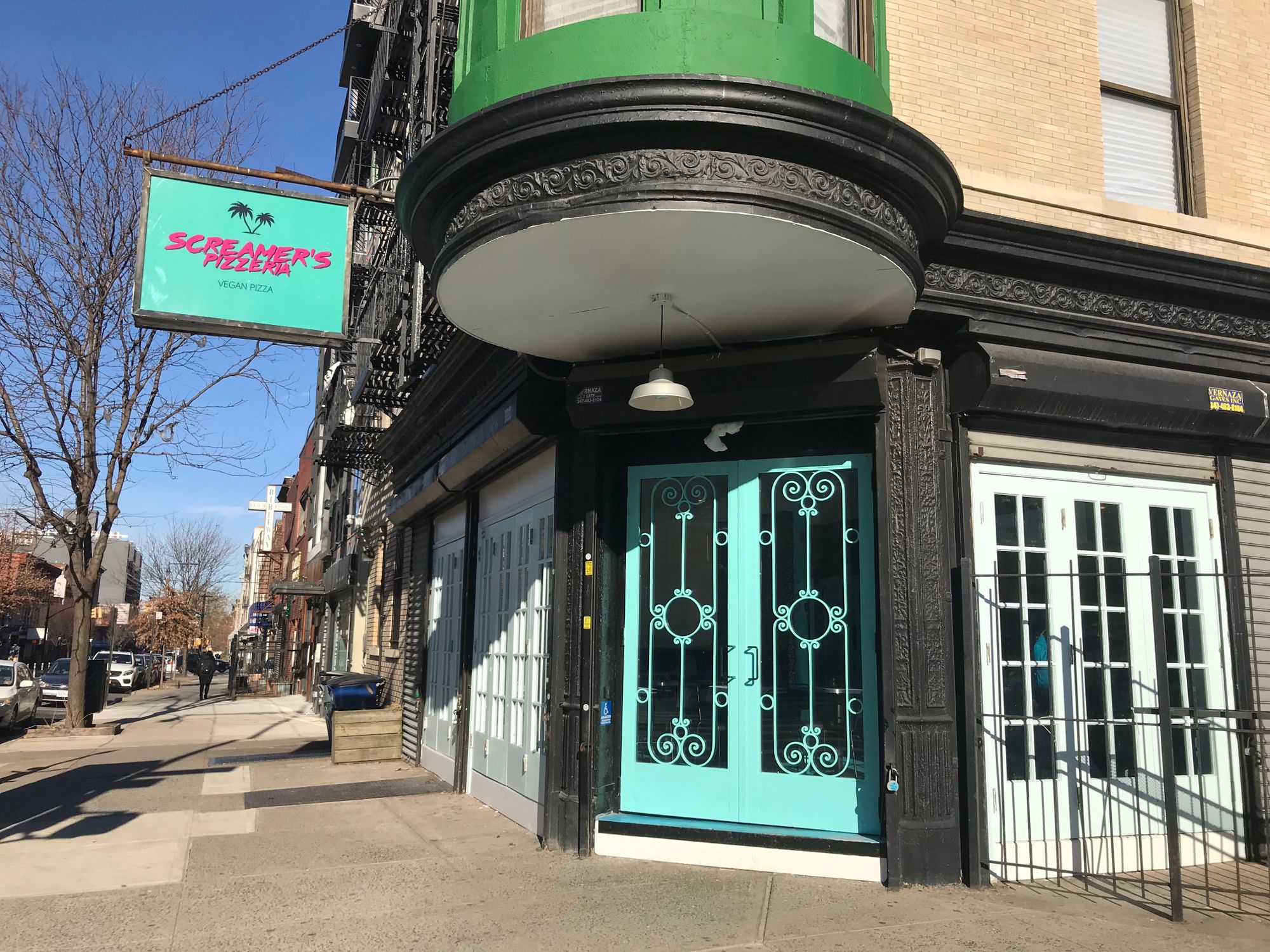 Screamer's Pizzeria in Crown Heights at 685 Franklin Ave. (Photo: Kadia Goba/Bklyner)