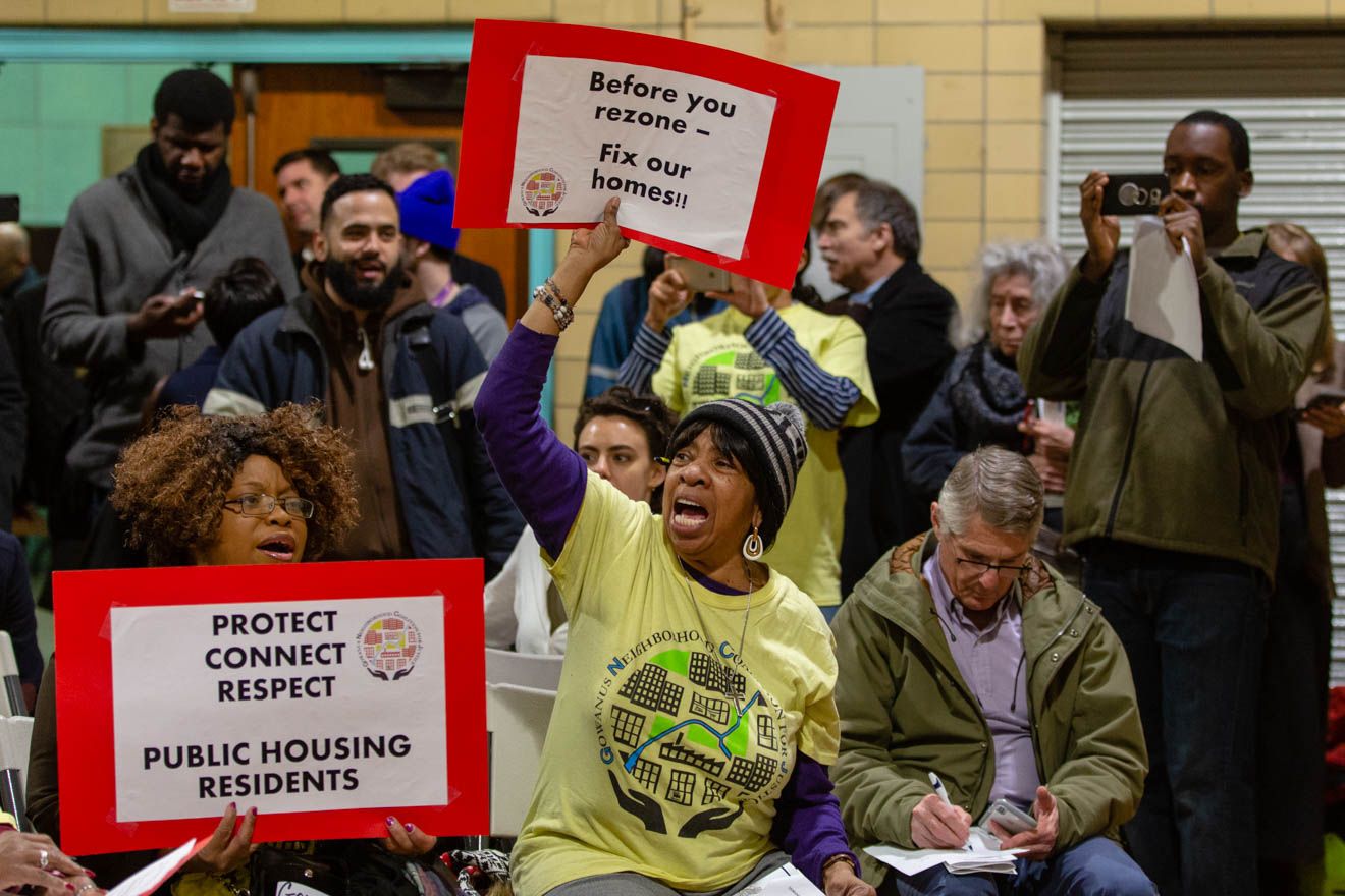Activists Demand Answers At Gowanus Rezoning Open House