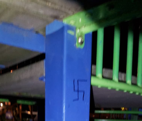 So Much Hate: Swastika Found In Brighton Beach Playground