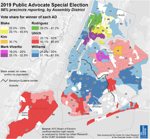 Center for Urban Research at the Graduate Center/CUNY (Screenshot: Twitter post from Steven Romalewski)