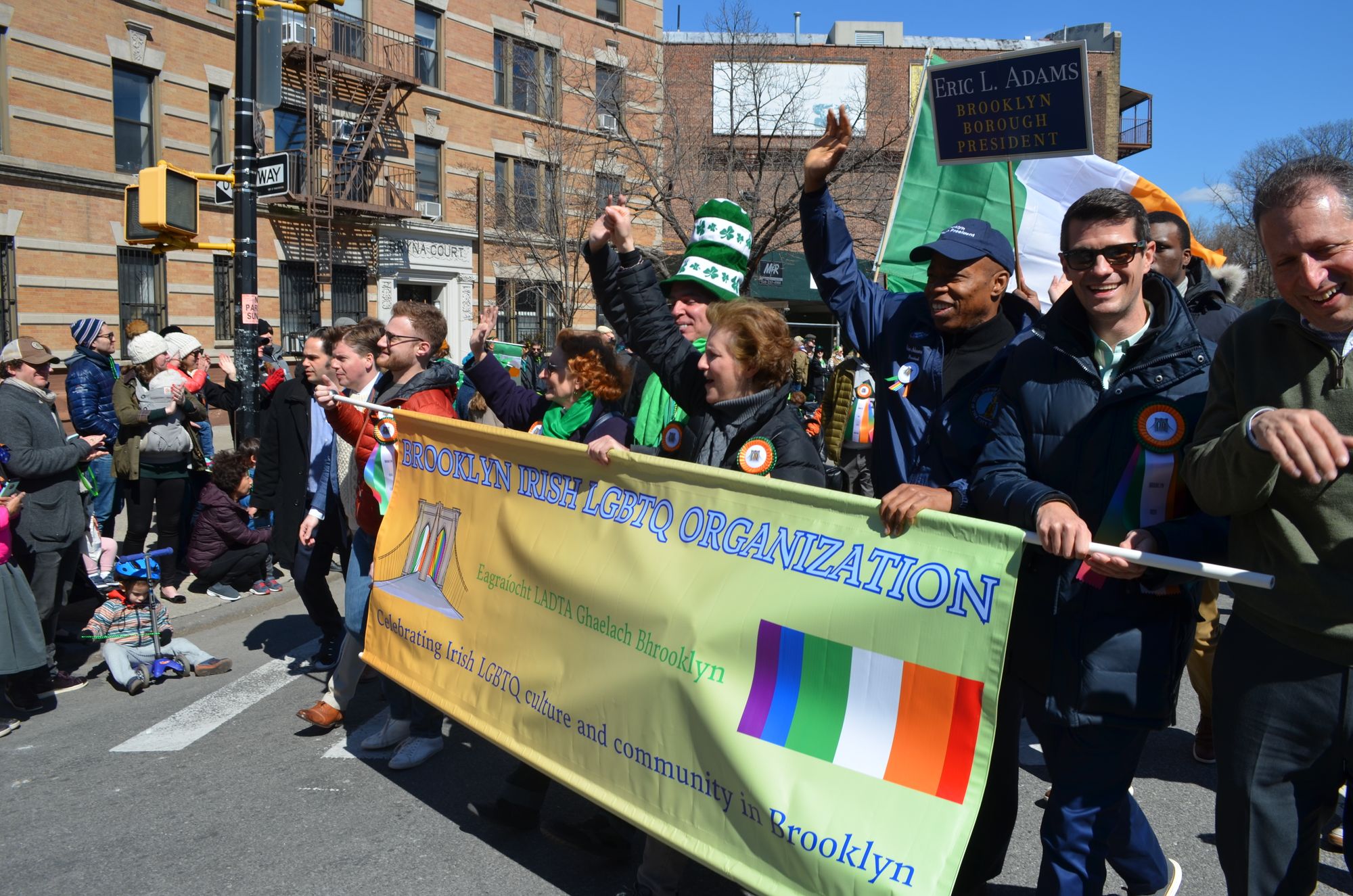 brooklyn st patricks day parademap 2025