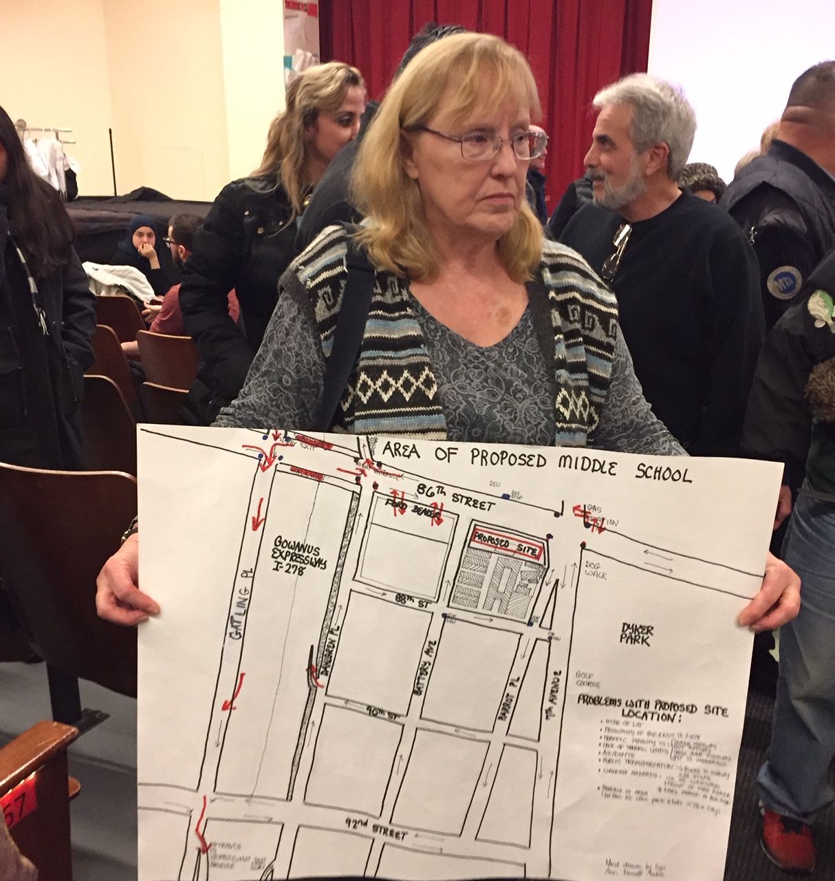 Tensions Run High Over Proposed Middle School in District 20