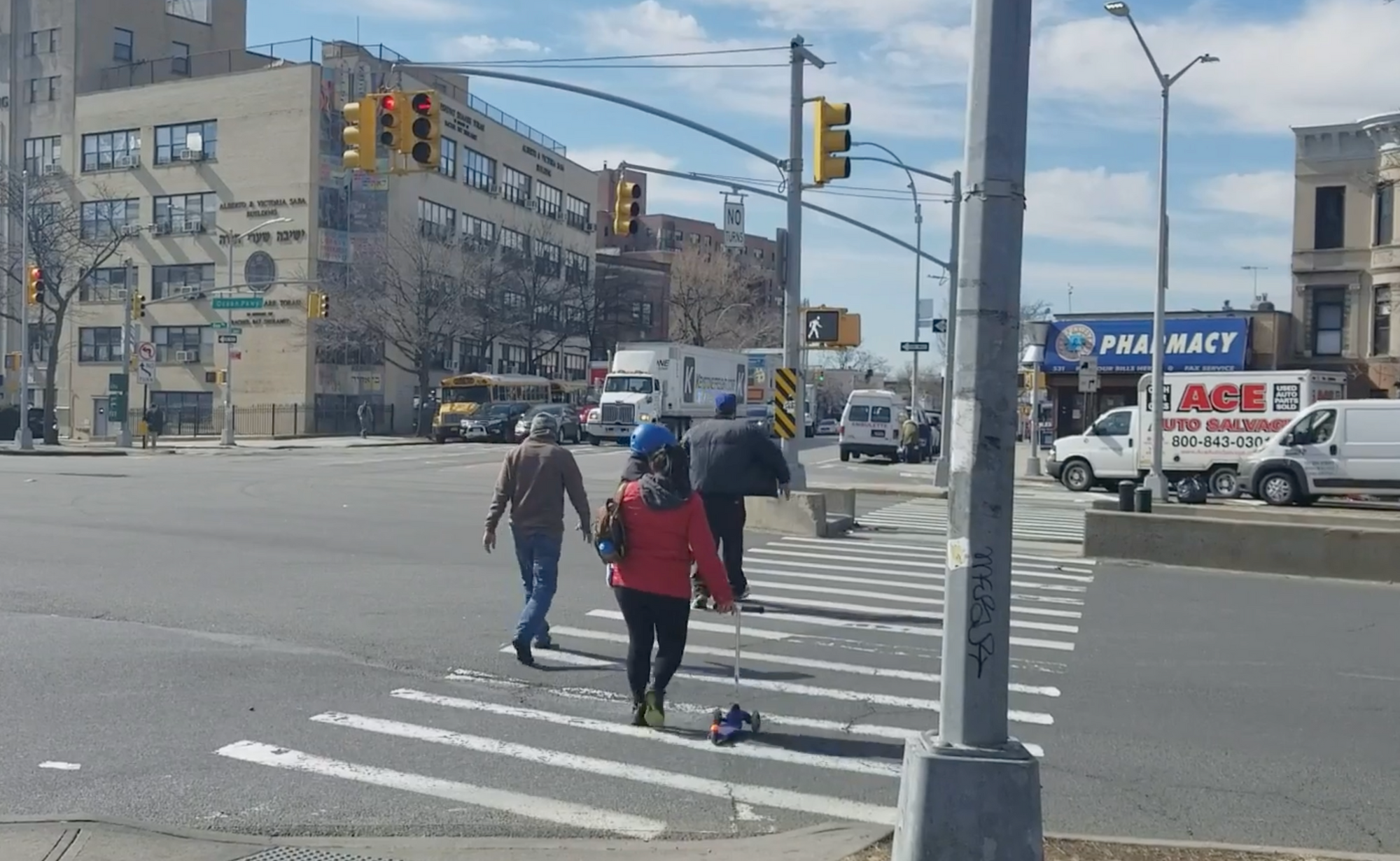 Another Pedestrian Hit At Ocean Parkway And Church Avenue, CB12 Oppose Proposed Traffic Improvements