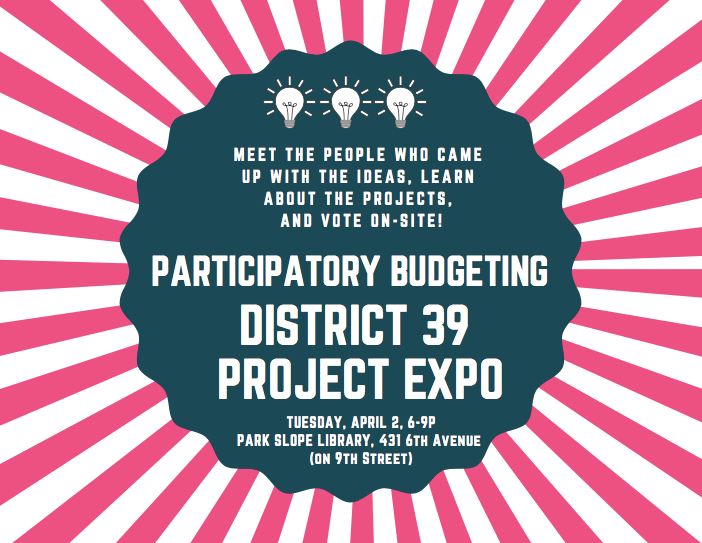 Learn About The Projects On District 39 Participatory Budgeting Ballot