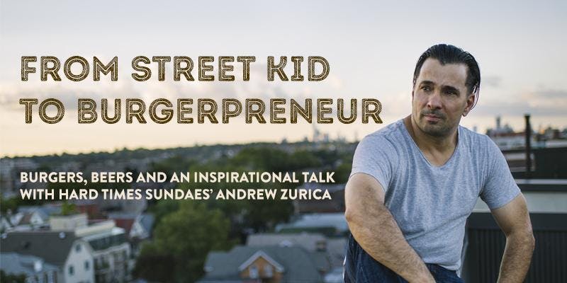 "From Street Kid to Burgerpreneur" at Dekalb Market Hall