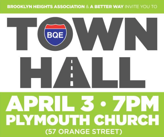Local Groups Organize BQE Town Hall, Wed. April 3
