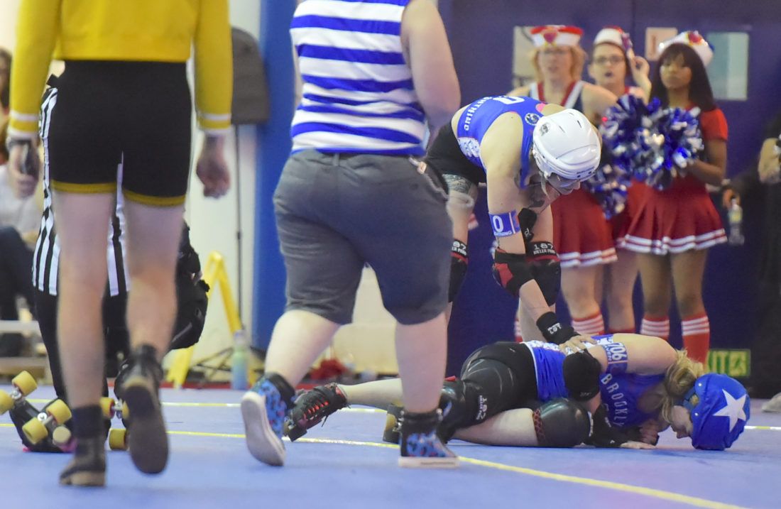 These roller derby bombshells are the baddest beauties in NYC