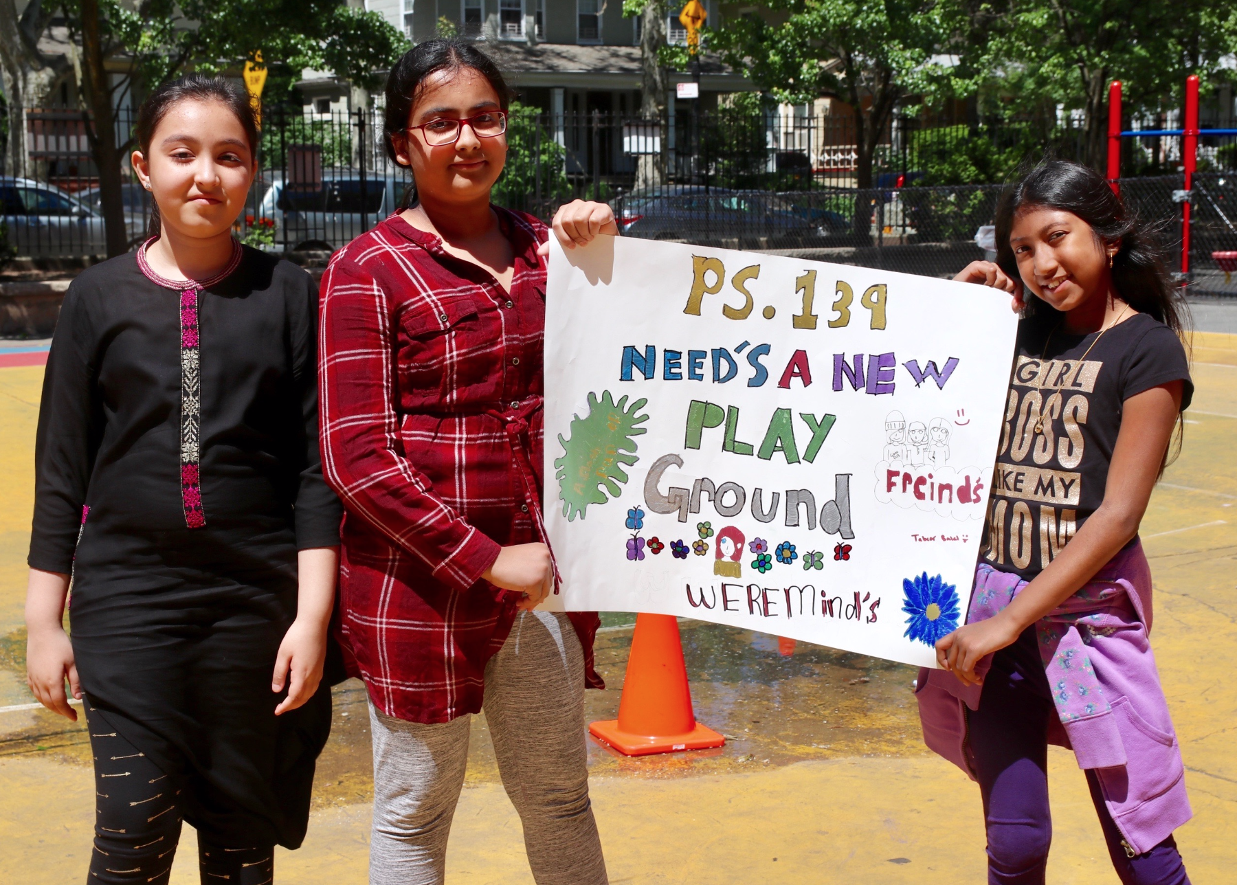 P.S. 139 Community Rallies For Playground Repairs