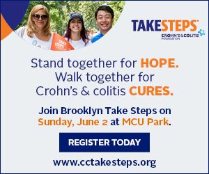 Walk Together June 2 at MCU Park for Crohn’s and Colitis Cures
