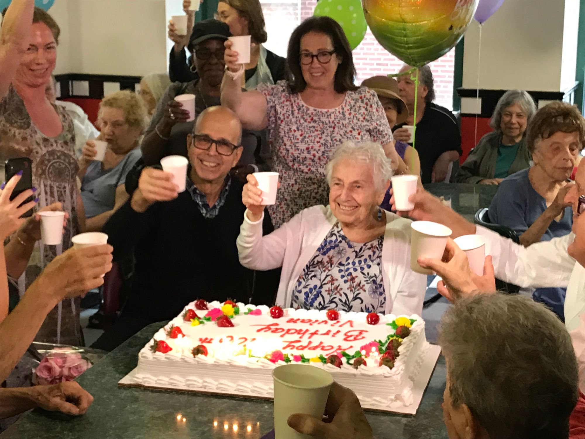 Senior Center Celebrates 100th Birthday of Longtime Member and Activist