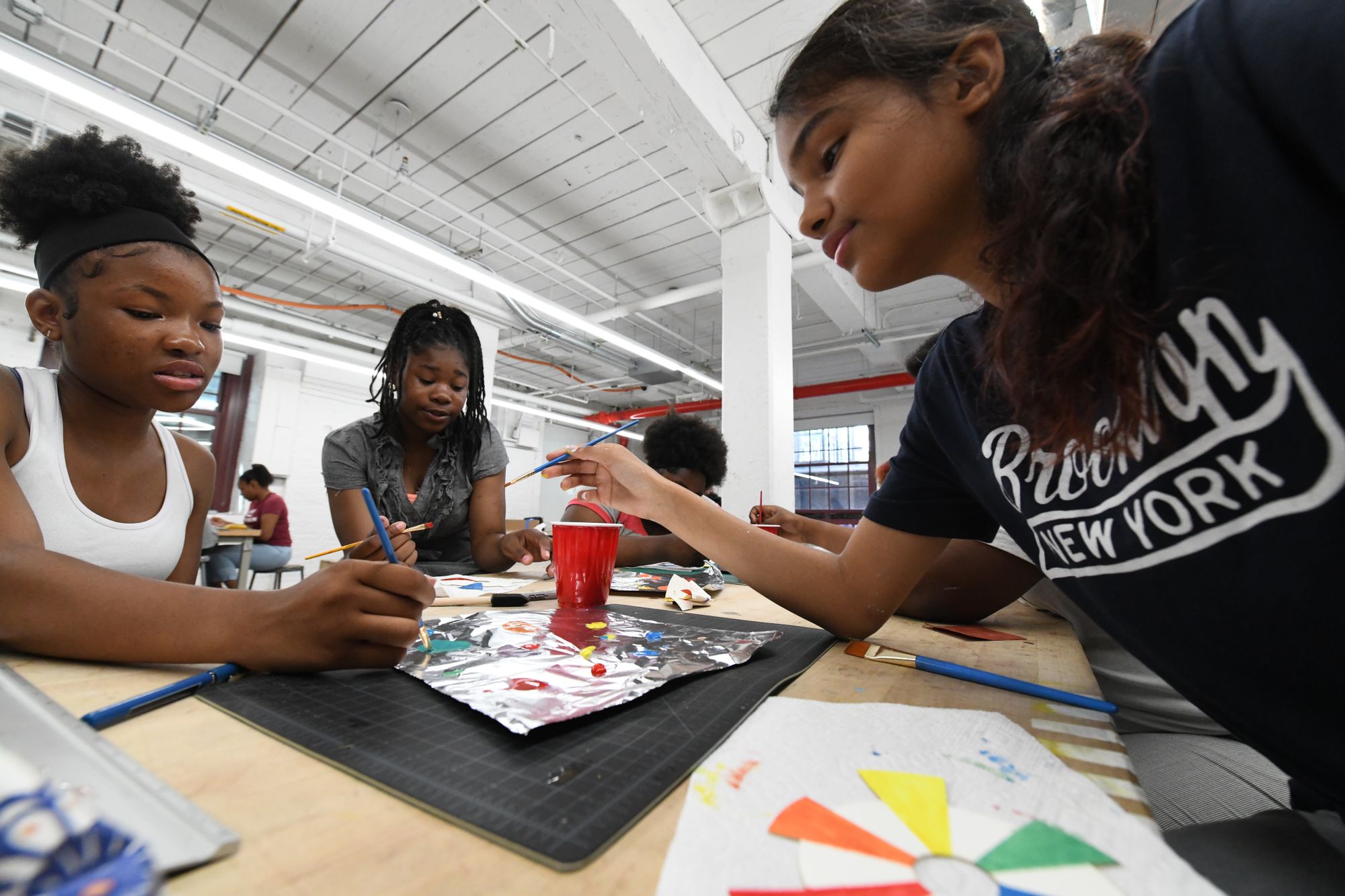 Inner City Youth Learn Art & Design Skills at Pratt