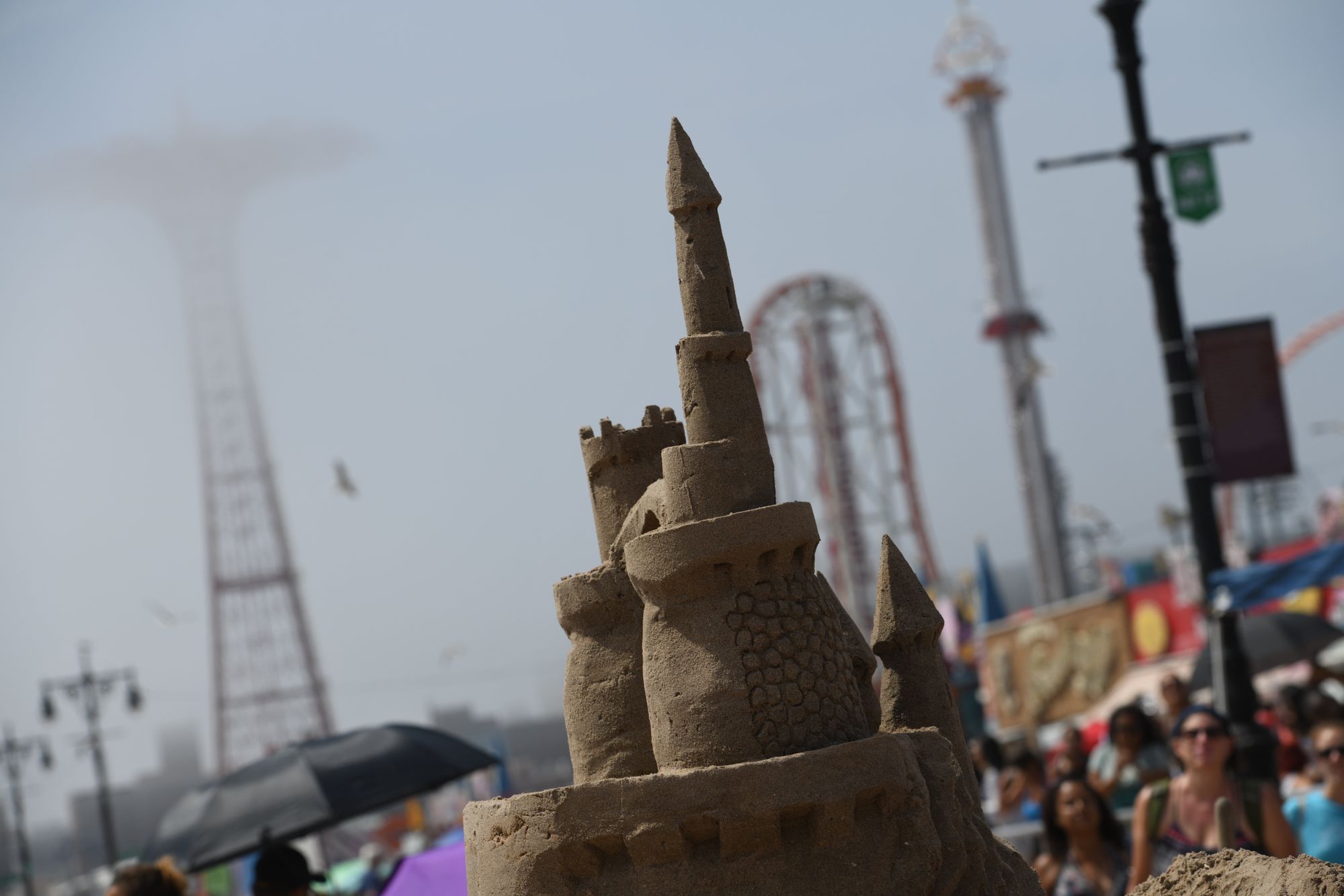 29th Annual Coney Island Sand Sculpture Competition: Photos
