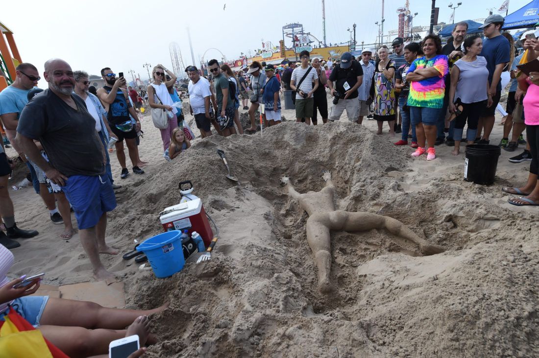 Coney Island Sand Sculpting Contest nixed due to rise in COVID-19 cases •  Brooklyn Paper