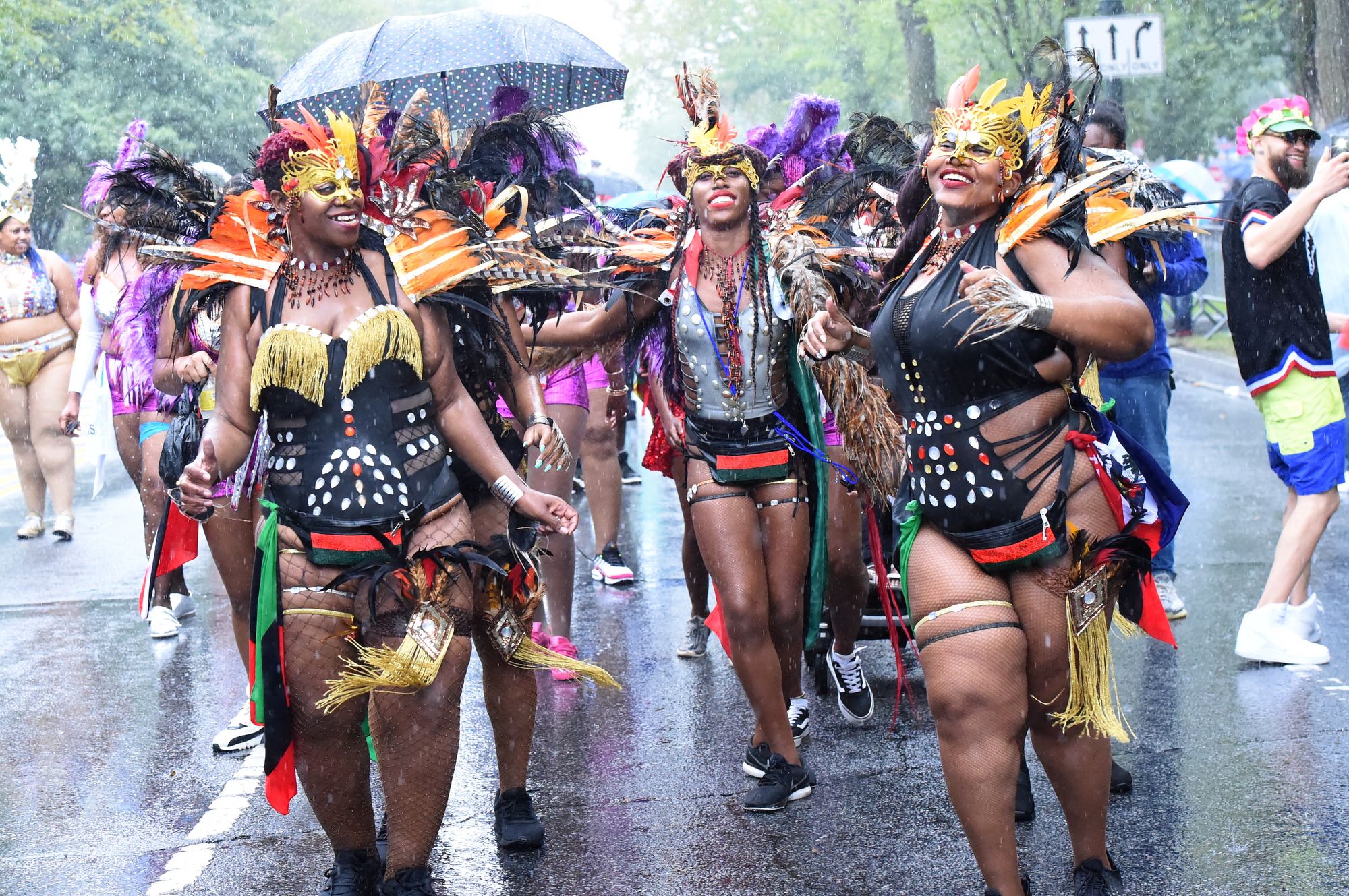 J’Ouvert, West Indian Day Parade Joyful Despite The Rain