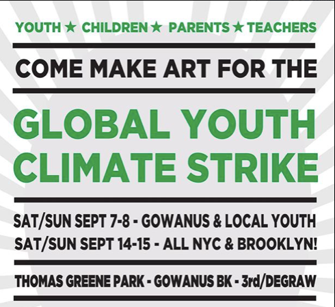 Make Art This Weekend For The Global Youth Climate Strike