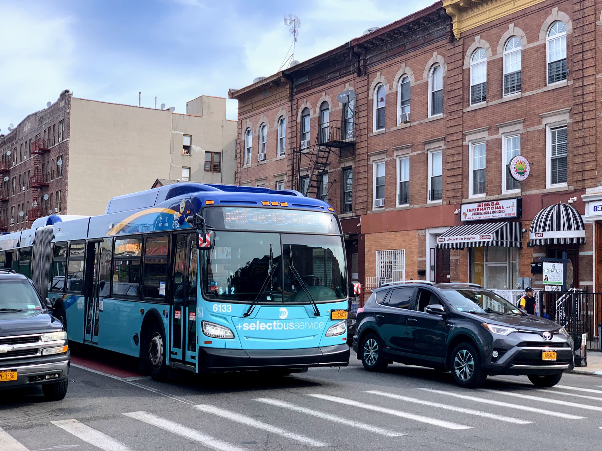 Automated Bus Lane Enforcement in Effect Along Nostrand & Rogers B44 Route