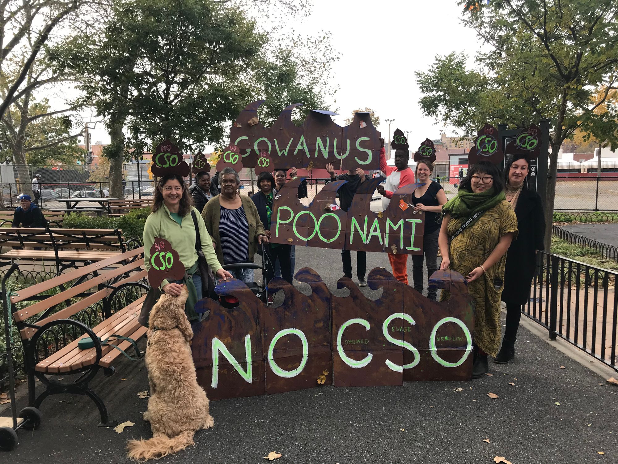 No CSO! Activists Evoke Gowanus Canal ‘Poonami’