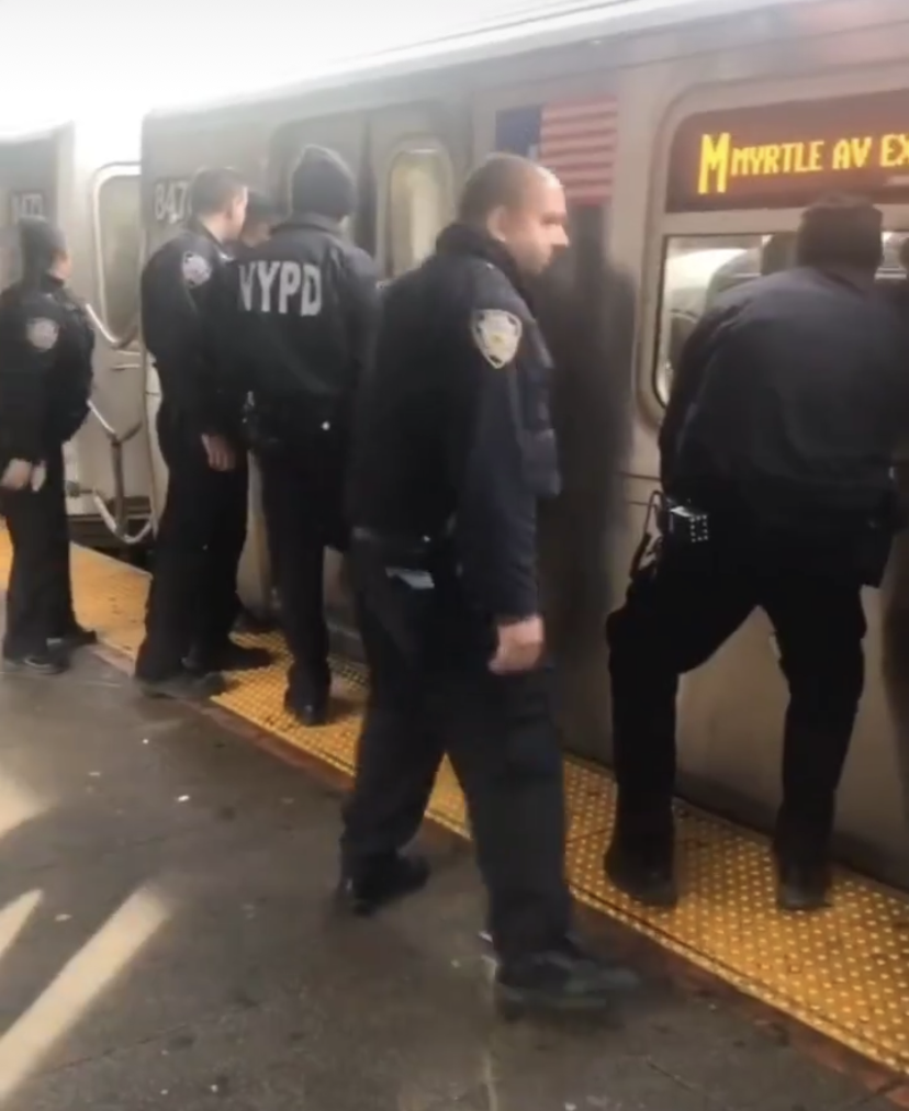 Man Arrested on M Train for Carrying… A Nerf Gun