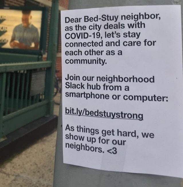 #BedStuyStrong – A New Kind Of Mutual Support Community