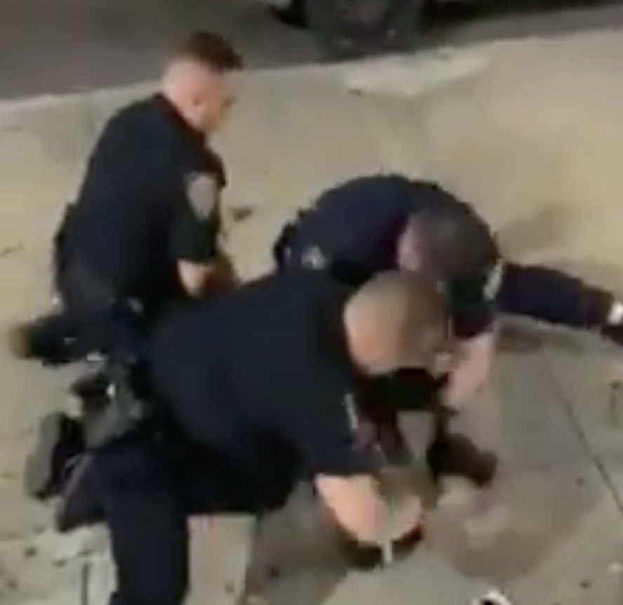 Young Man Punched & Arrested By Cop For Failing To Social Distance