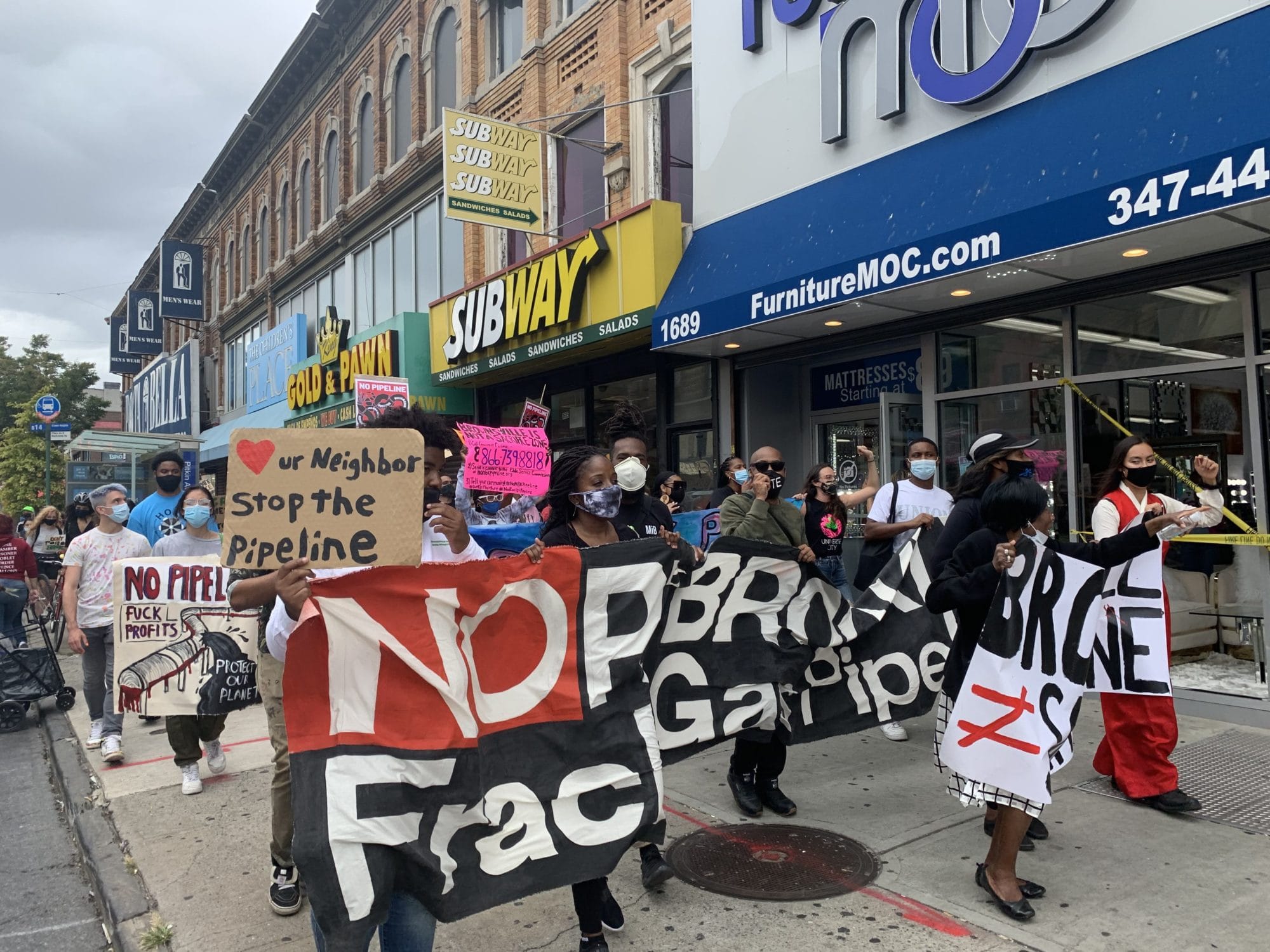 “Brownsville is not a sacrifice zone,” Activists Cry At Protest Against North Brooklyn Pipeline