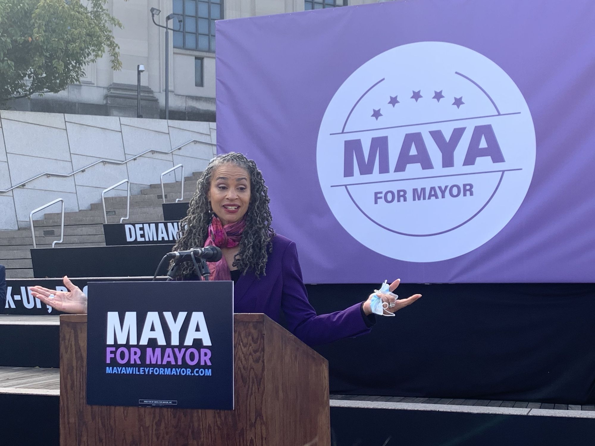 Maya Wiley Holds First Public Event Since Announcing Mayoral Bid