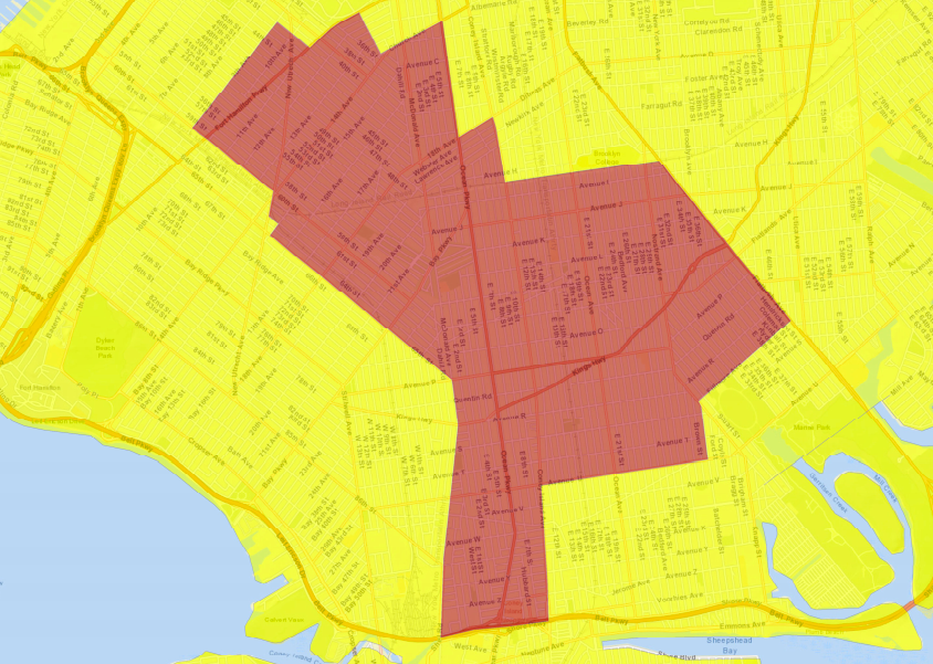 Brooklyn Is Now Red And Yellow, But No School Till Monday Soonest