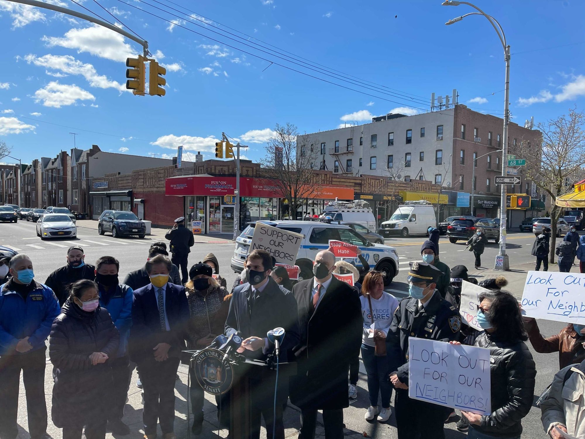 Southern Brooklyn Legislators Stand Up Against Anti-Asian Hate