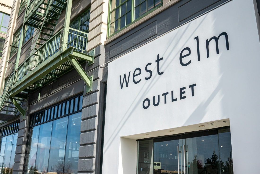 West elm on sale outlet sale