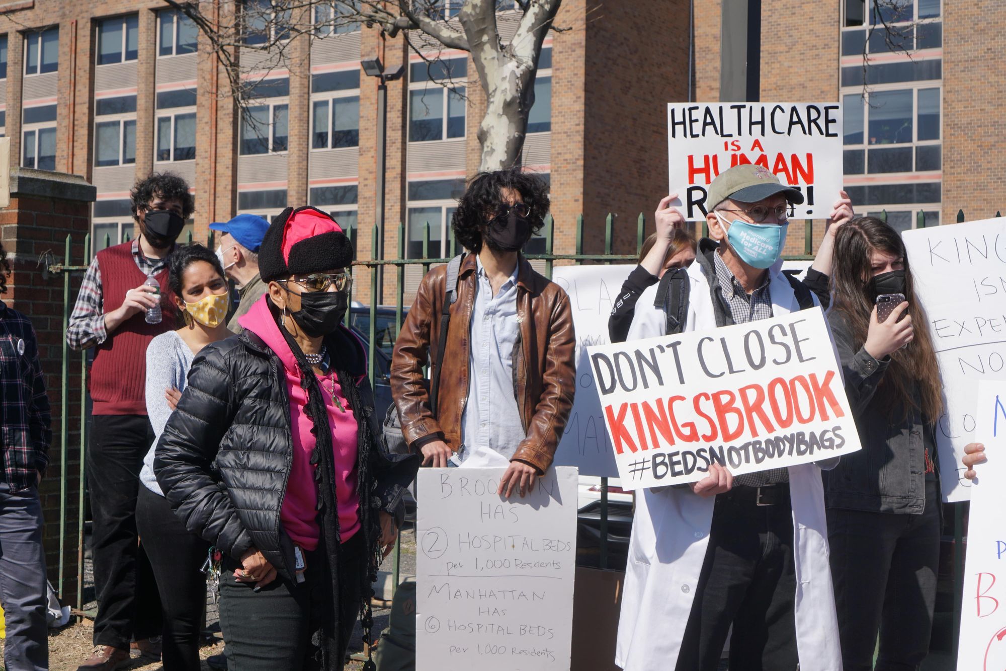 Protestors Call for Cancellation of Kingsbrook Hospital Consolidation