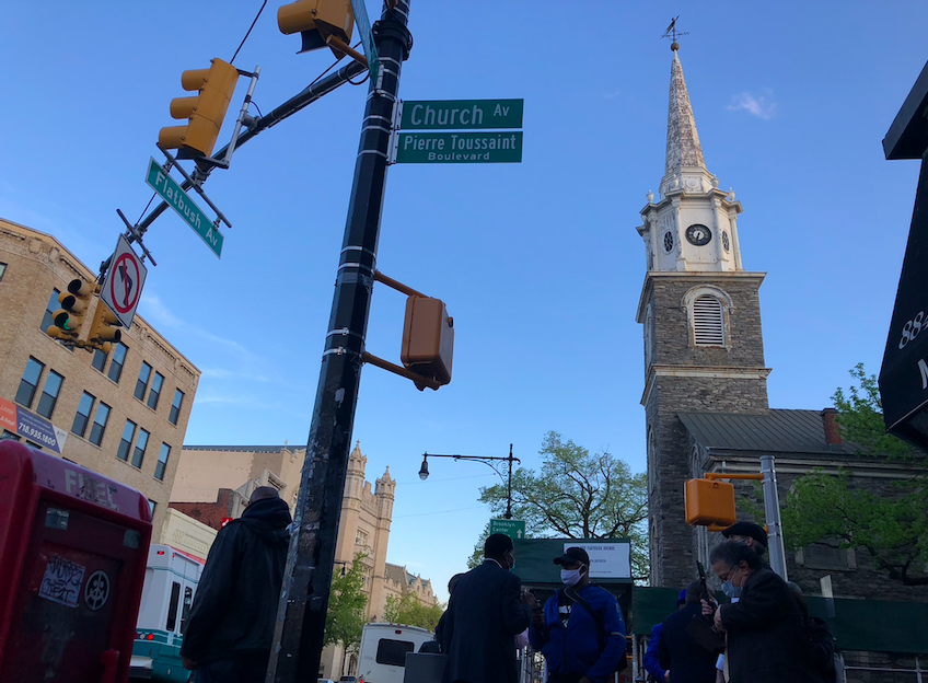 Church Avenue is Now Also Known as Pierre Toussaint Boulevard