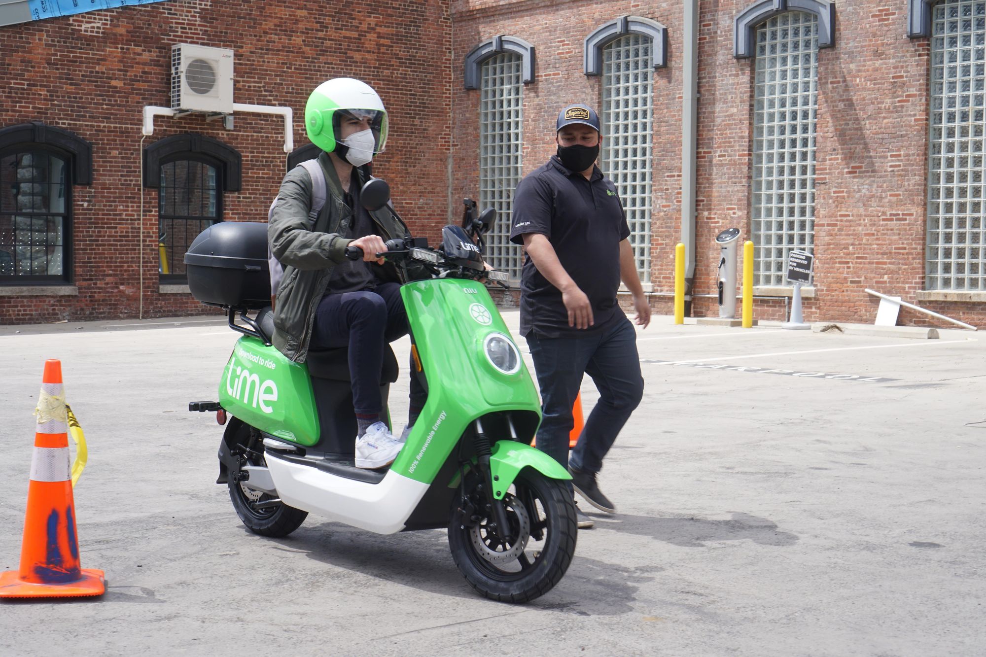 Lime electric deals moped