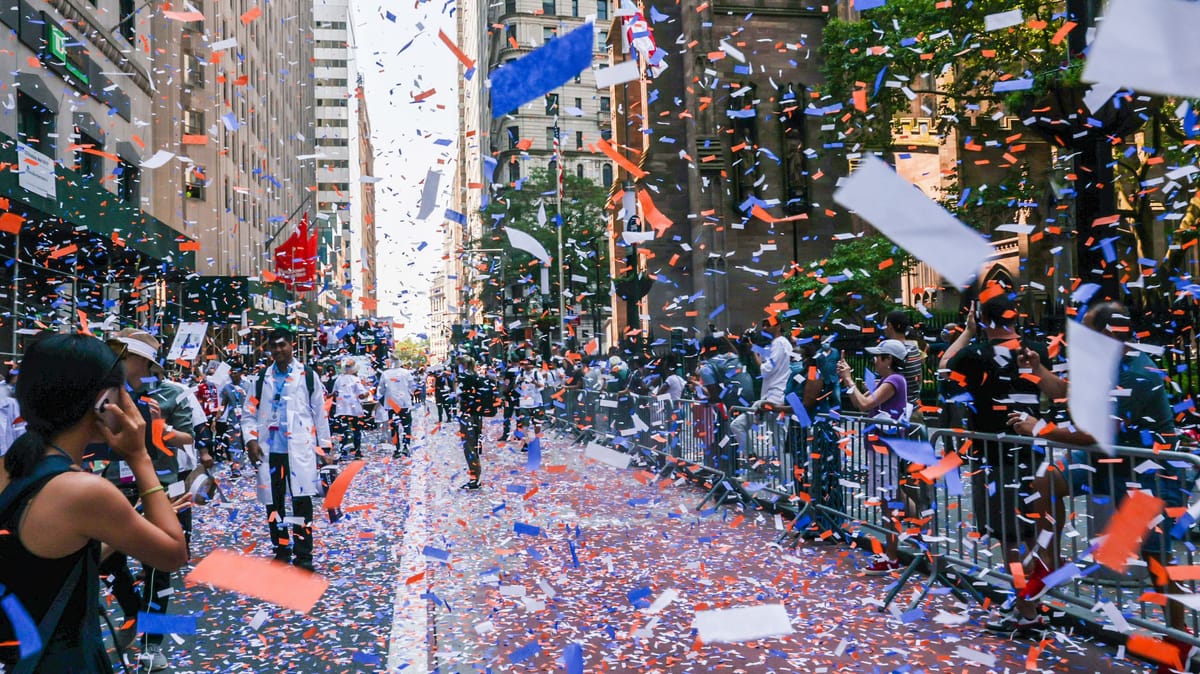 PHOTOS: Hometown Heroes Honored With Ticker Tape Parade