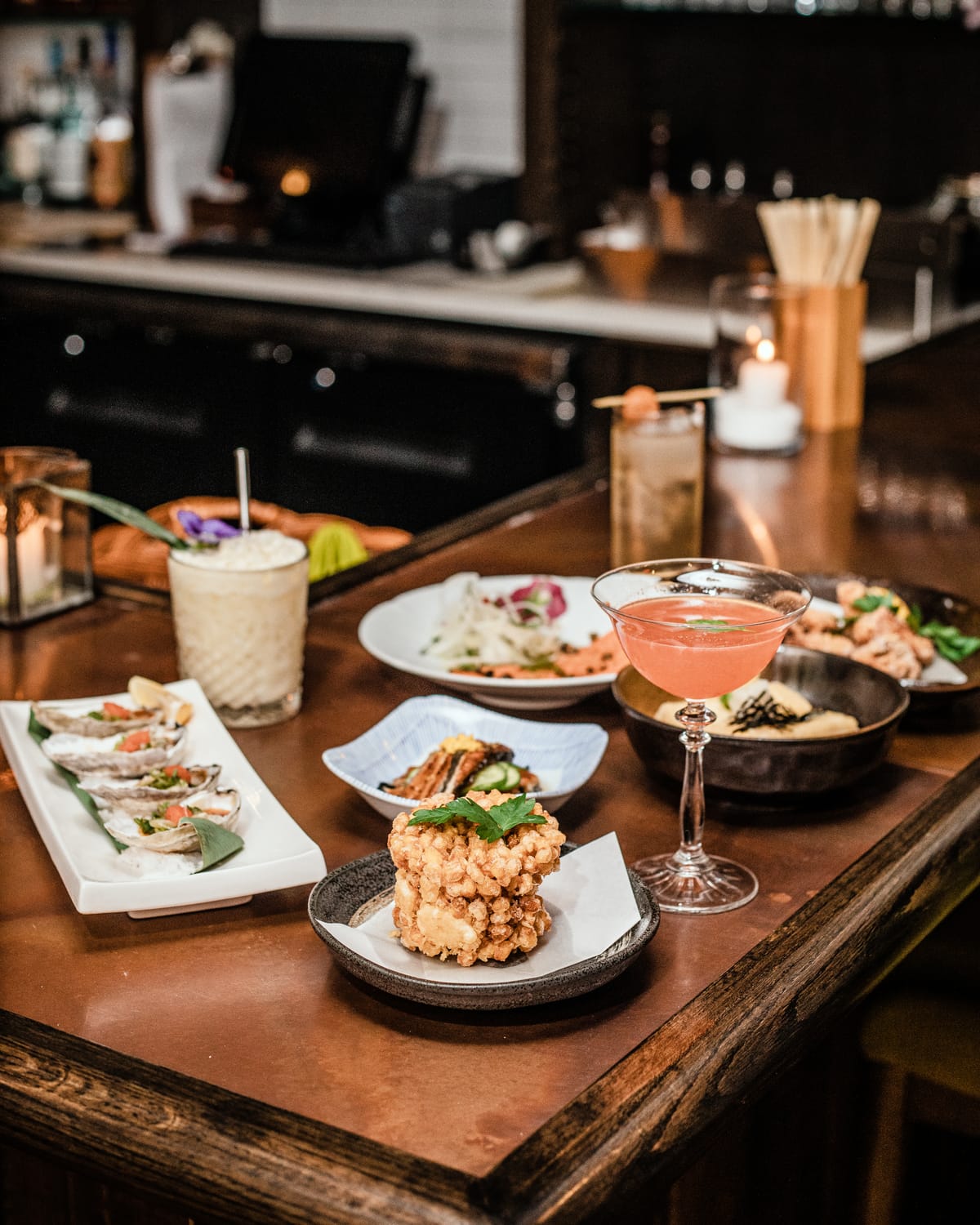 Openings and Closings: Coffee, Crudo, and Cocktails