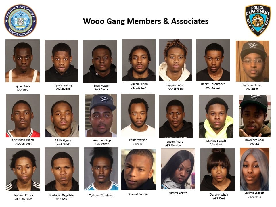 34 Members of 2 Brownsville Gangs Arrested