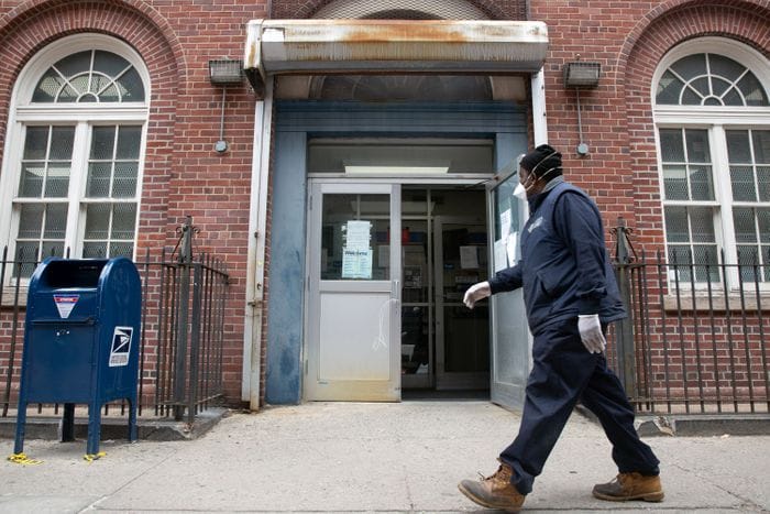 Letter Carriers Balk At Entering Brooklyn Post Office Over Coronavirus