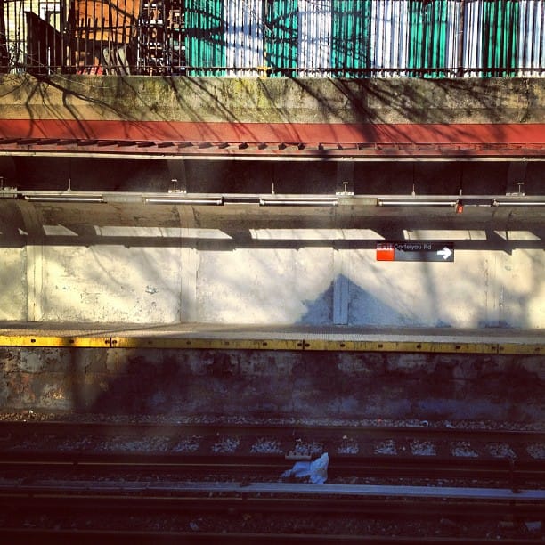 Subway Spiderwoman (Don’t Try This)